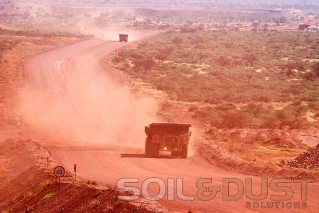 Mine Haul Road Dust suppression